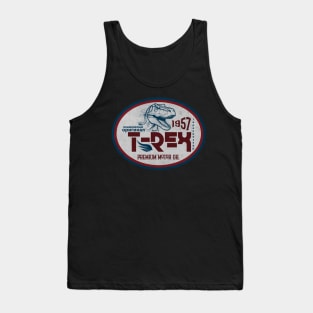 T-Rex Vintage Motor Oil Sign Tank Top